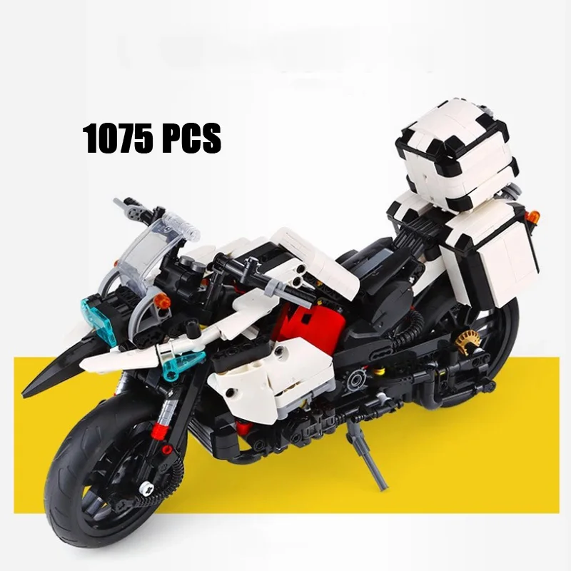 Technics немецкие мотоциклы R 1200 G moc строительные блоки сборные модели кирпичи