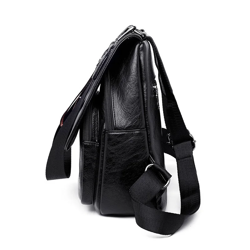 Многофункциональный женский рюкзак женские мягкие кожаные рюкзаки Mochila Feminina