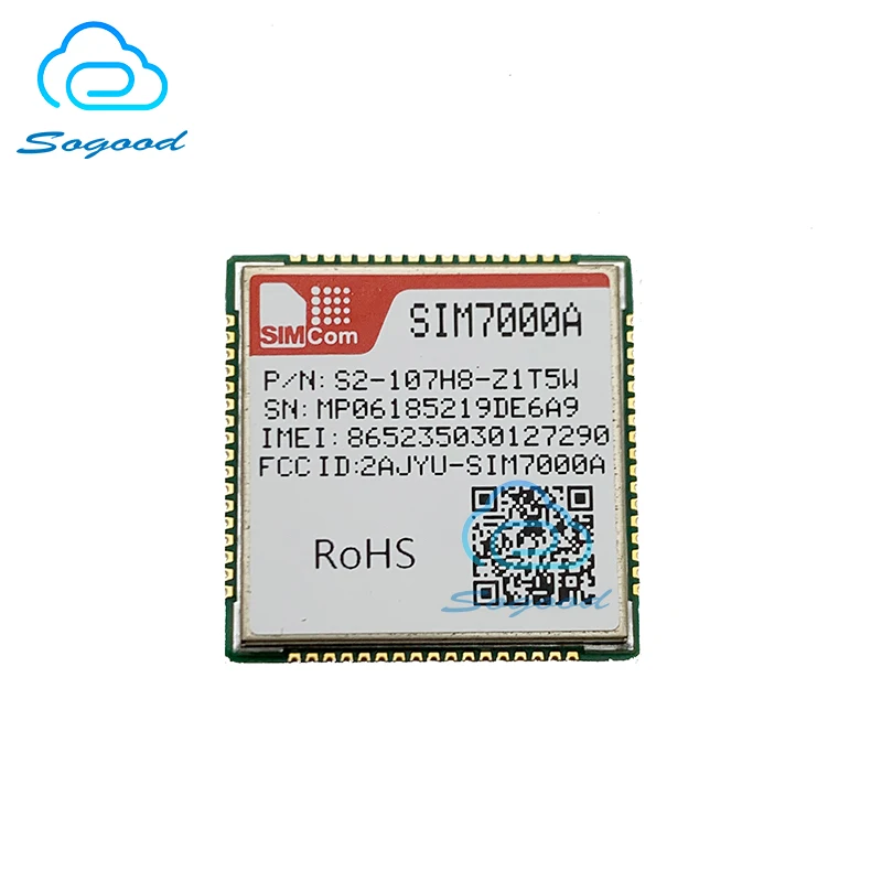 Без подделки новый и оригинальный 10 шт./лот SIM7000A B2/B4/B12/B13 NB-IoT модуль LTE CAT-M1(eMTC) GNSS (GPS