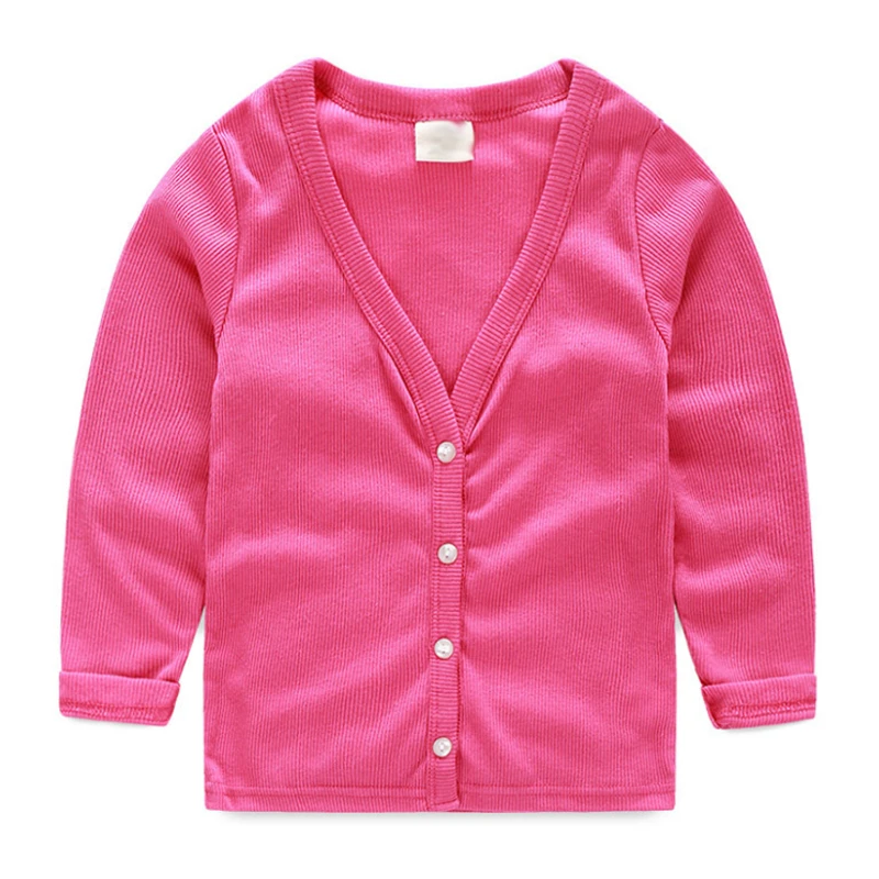 Детский свитер BEKE MATA однотонный кардиган для маленьких мальчиков и девочек с