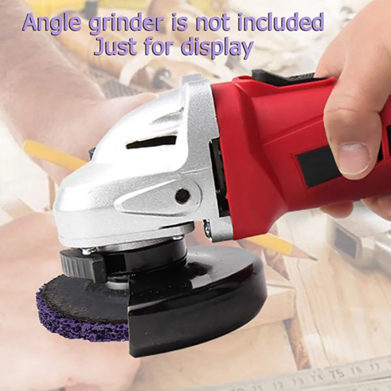 

2 Inch Strip Discs Clean Poly Strip Wheel Abrasive Angel Grinders Clean Tool for Rust Paint Flaking Materials Removal 15