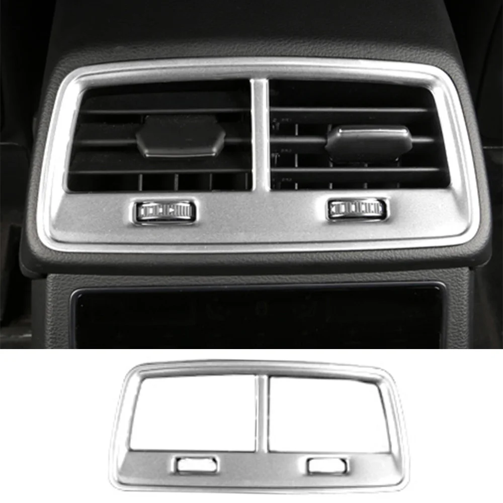 

Для Audi A6 C8 2019-21, Стайлинг автомобиля, задние выхлопные вентиляционные отверстия, наклейка, автомобильные аксессуары для интерьера