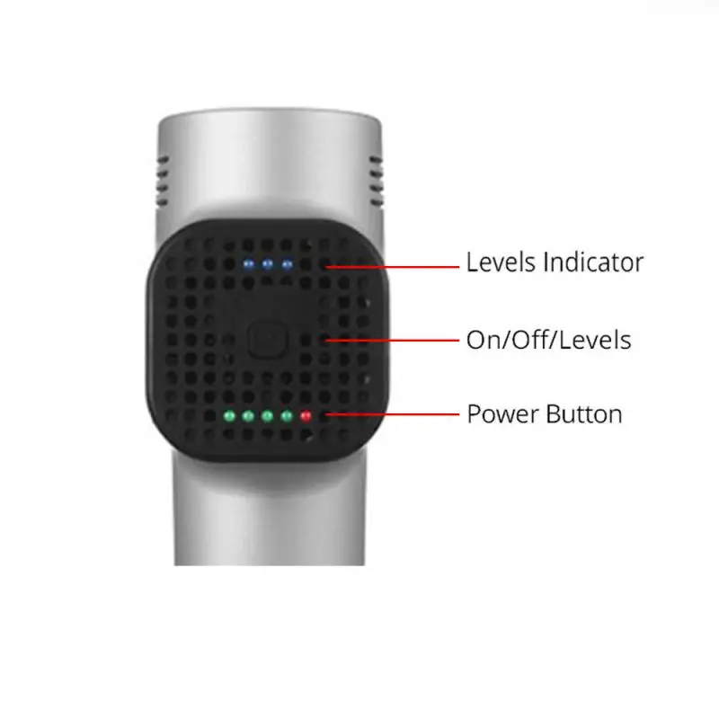 Пистолет для массажа мышц массажер глубоких тканей терапевтический пистолет