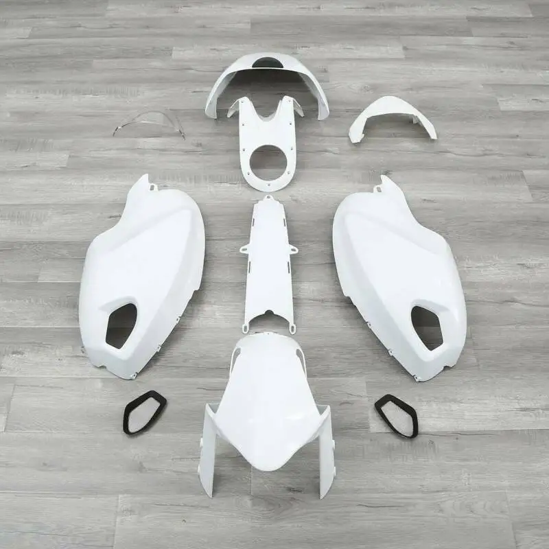 Мотоцикл Неокрашенный ABS обтекатель кузова Комплект для Ducati Monster 696 796 1100 EVO