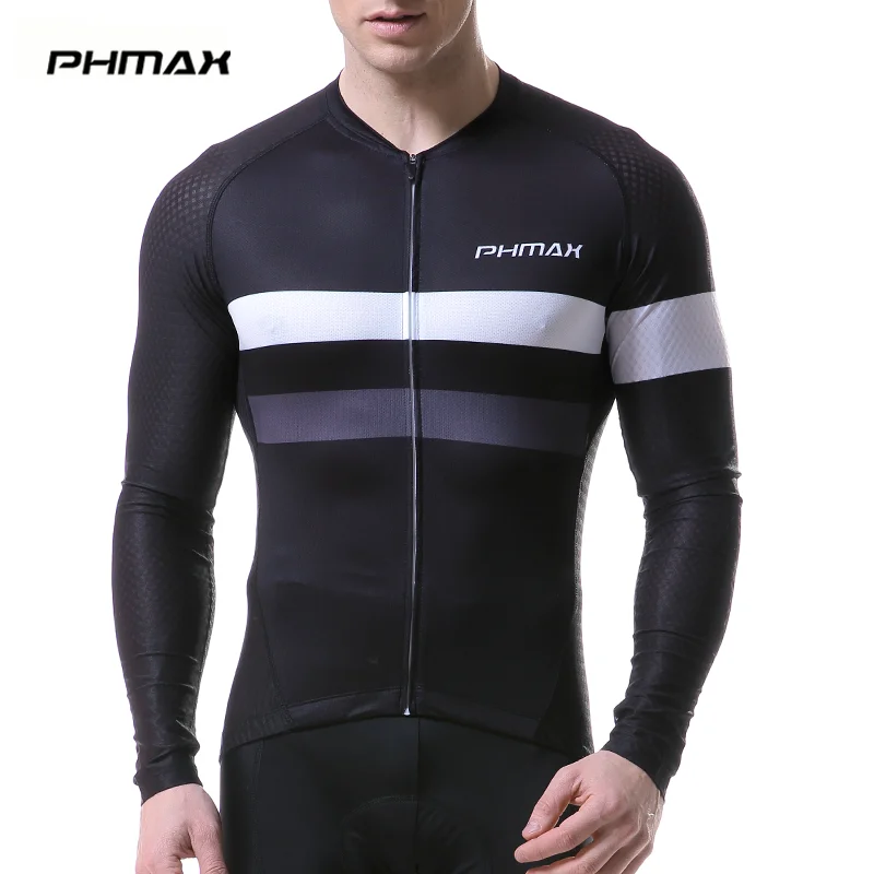 Мужская велосипедная одежда PHMAX велосипедные рубашки быстросохнущая Джерси с