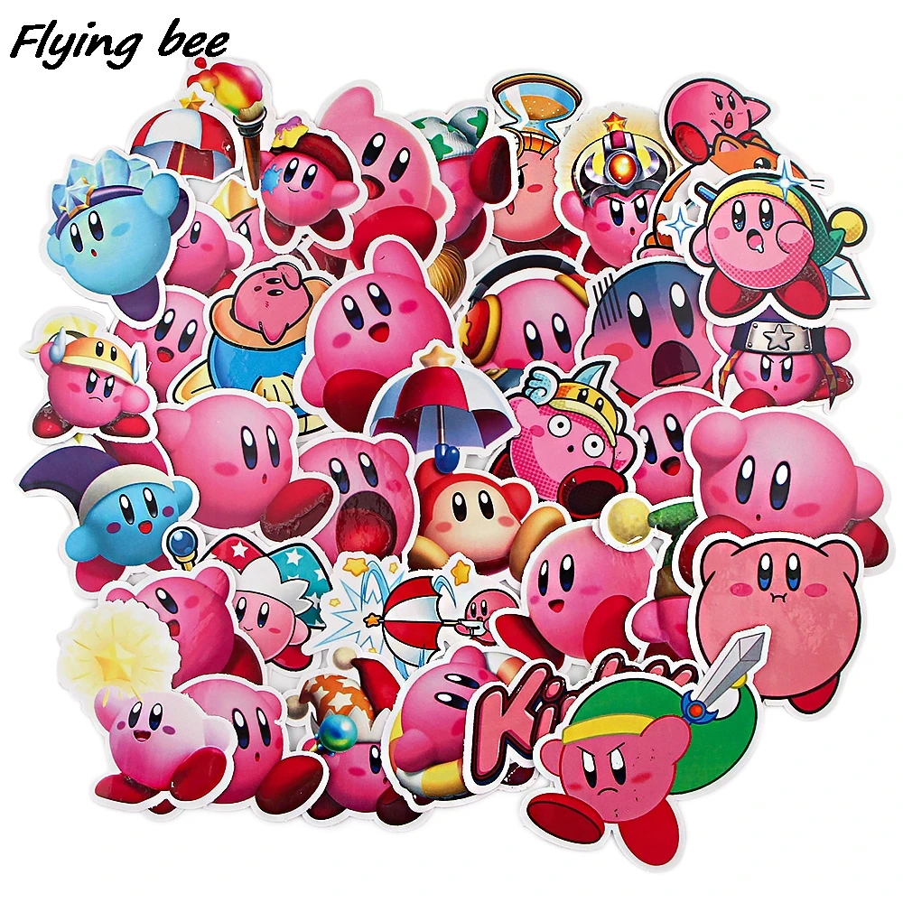

Flyingbee 35 Pcs Cartoon Not Repeating Scrapbooking Stickers Decal For Guitar Laptop Luggage Car Fridge Graffiti Sticker X1233
