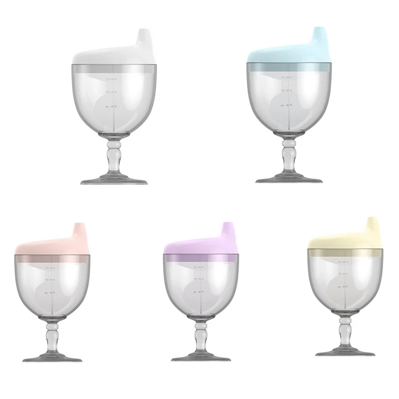 

New Baby Goblet Baby cutlery high Water cup With Duckbill Mouth Shape Feeding Baby Training High Quality Cup PP Material 150ML