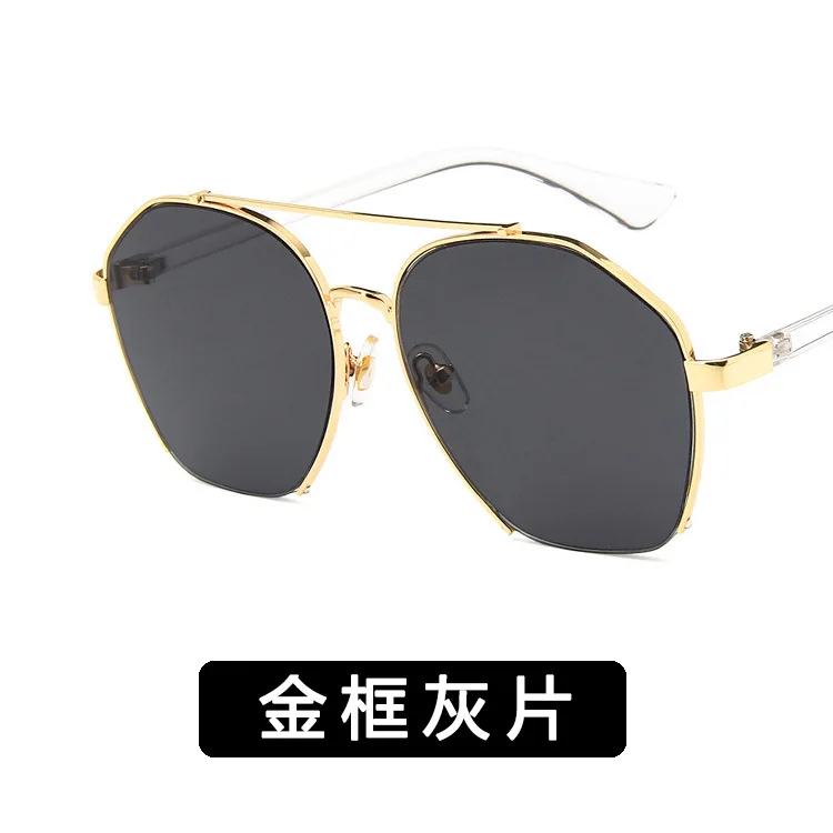 Модные солнцезащитные очки для женщин брендовые дизайнерские металлические