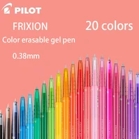 20 colors pilot frixion erasable color gel pen lfbs 18uf friction pen temperature control ink press type 0 38mm cute and simple