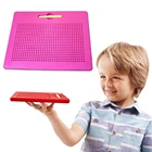 Магнитный планшет, магнитная доска для рисования, стилус со стальными бусинами, поп-шарик, Обучающие игрушки для письма, подарок для детей