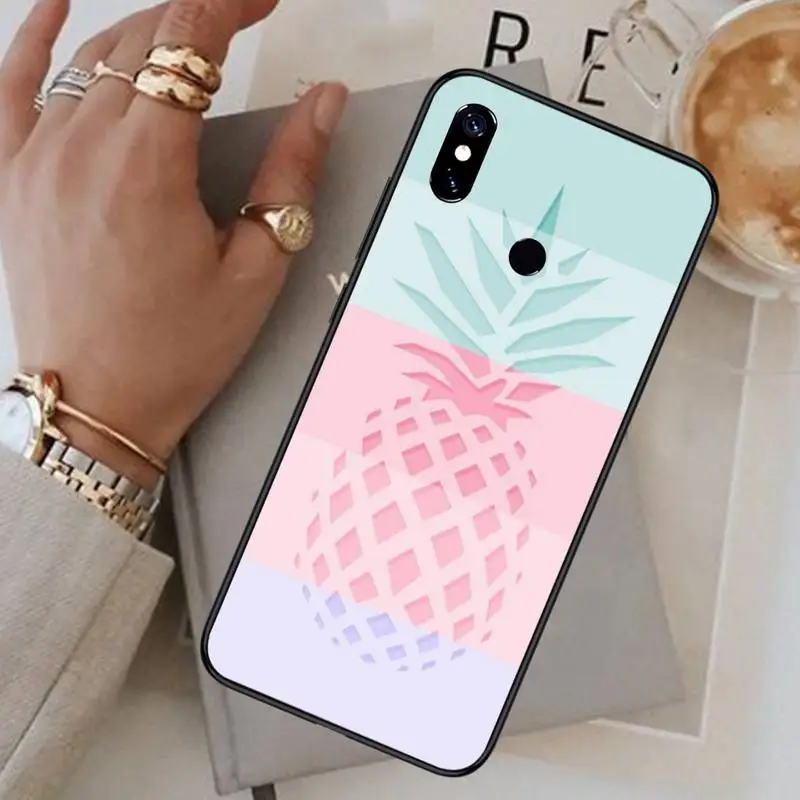 

pineapple fruit pattern Phone Case For Xiaomi Redmi note 7 8 9 t max3 s 10 pro lite