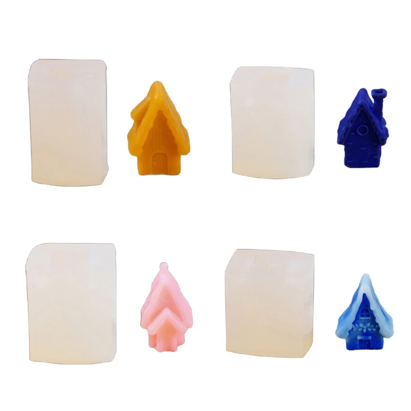 

3D форма для рождественской елки, свечи, силиконовая форма для изготовления мыла, помадки, торта, шоколада, украшения «сделай сам», инструмен...