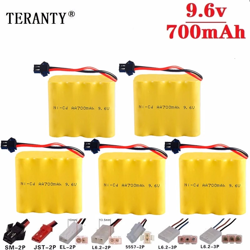 (X модель) никель кадмиевая батарея 9 6 в 700 мАч для игрушек на радиоуправлении