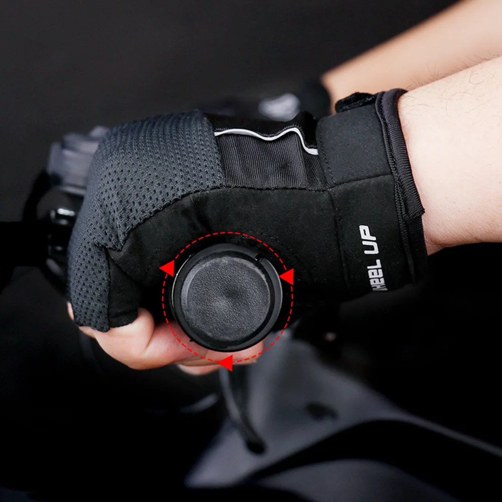 

Bicycle Men's Half Finger Gel Bicycle Gloves Mountain Bike Outdoor Sports Breathable Comfortable Shock Absorption Compression