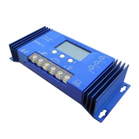 lcd solar charge controller 60a 12v24v autoswitch solar panel charging regulator for battery charging