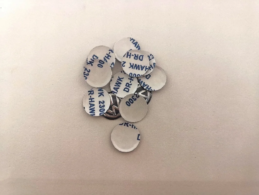 2 шт./лот 14 мм пульт дистанционного управления брелок для ключей значок логотип