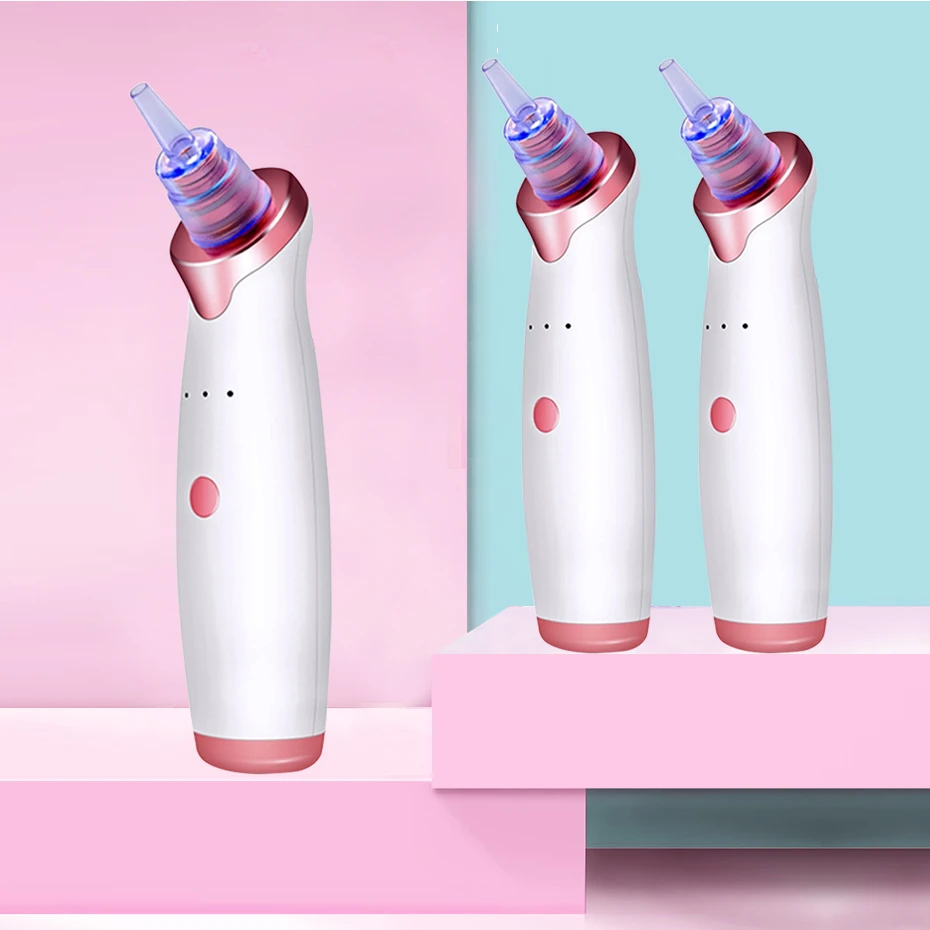 

Blackhead Remover Face Deep Nose Cleaner Removal Black Head Spots Acne Vacuum Suction Facial Beauty Electric Skin Clean Tool