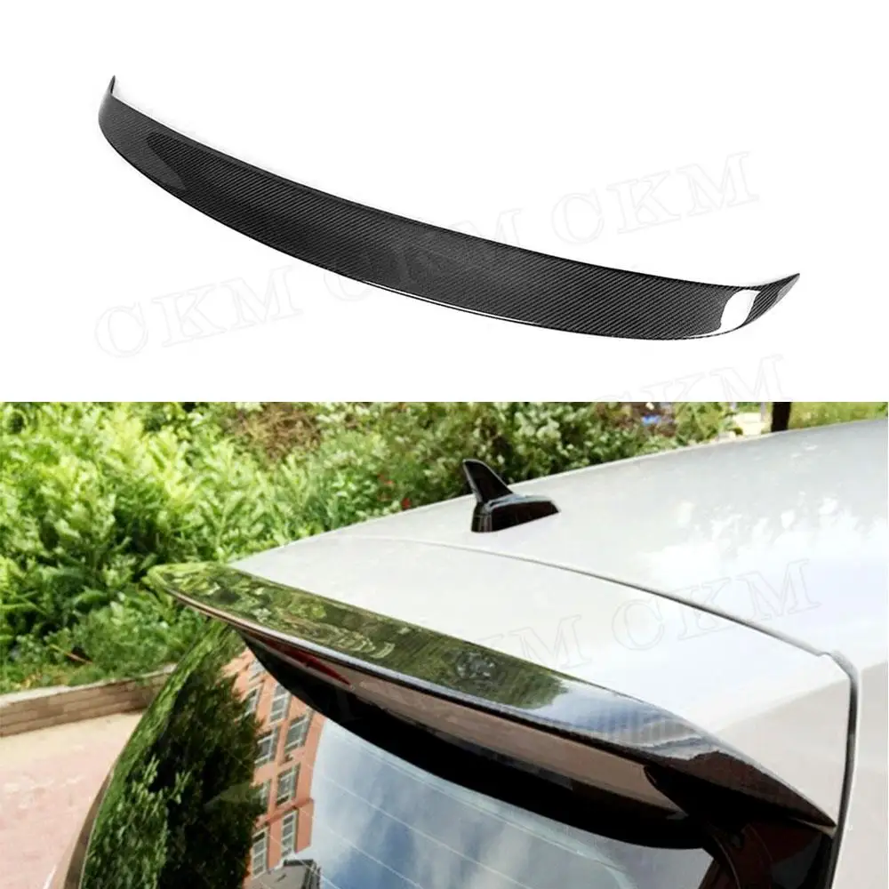 

For VW MK7 Carbon Fiber & FRP Rear Roof Trunk Wing Spoiler for Volkswagen Golf 7 VII MK 7 Standard Rline 2014-2017 Not GTI and R