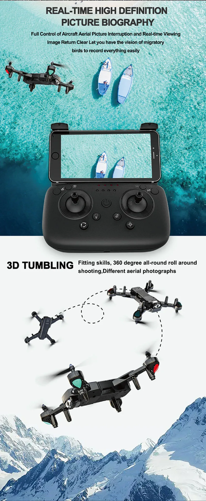 Дрон с 720 P/1080 P камерой RC вертолеты дроны без камеры gps rc игрушки 2,4G оптическое положение потока антенна rc Квадрокоптер