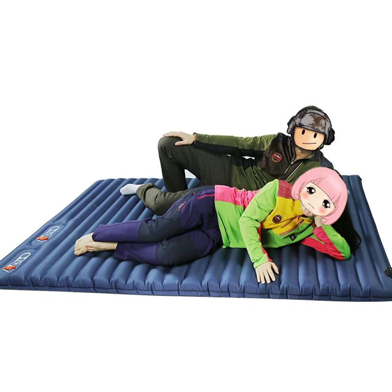 

Air Bed Inflatable Mattress King Size Outdoor Camping Sleeping Pad Self Inflating Hiking Mattress Materac Sleeping Mat EF50CQ