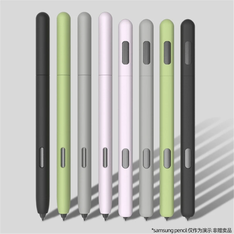 

Простой деловой пенал для Sam-sung Galaxy- Tab S6 S7 S-Pen Cover, милый мультяшный силиконовый пенал для планшета X6HA