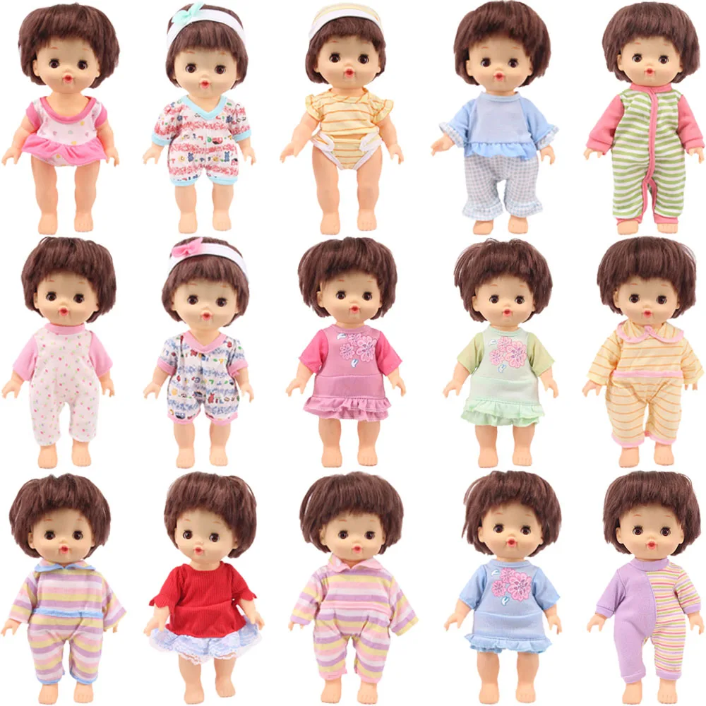 15 Styles Nenuco Doll & Milu Doll Clothes Cute Striped Style