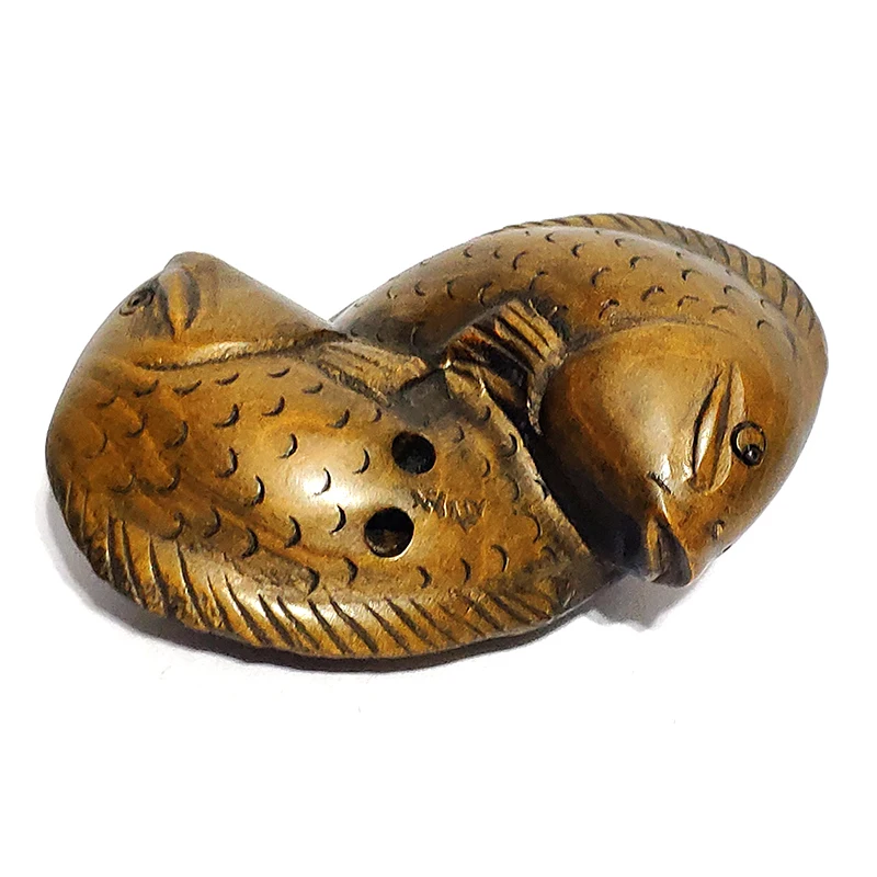 

Y6557 - 2 "резная вручную сетка из бокса: 2 рыбы