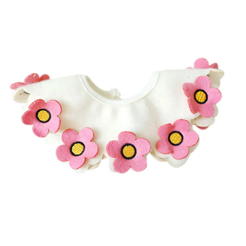 Регулируемый нагрудник-Бандана с мультяшным котом и собачкой водонепроницаемый