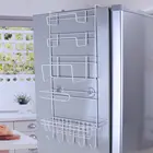 Стойка для холодильника сторона боковой держатель многофункциональный Кухня Органайзер домой многослойный холодильник для хранения