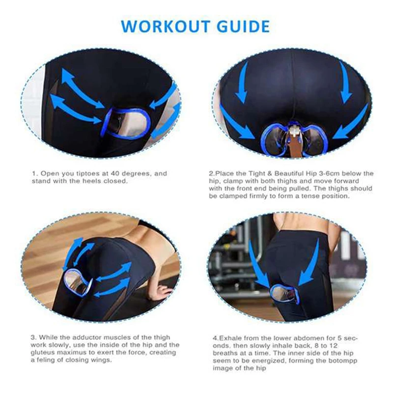 Fitness Equipment Pelvic Floor Muscle Inner Trainer Buttock Muscles And Thigh Beautiful Female Buttocks | Спорт и развлечения