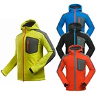 Куртка мужская флисовая ветрозащитная, водонепроницаемая, утепленная