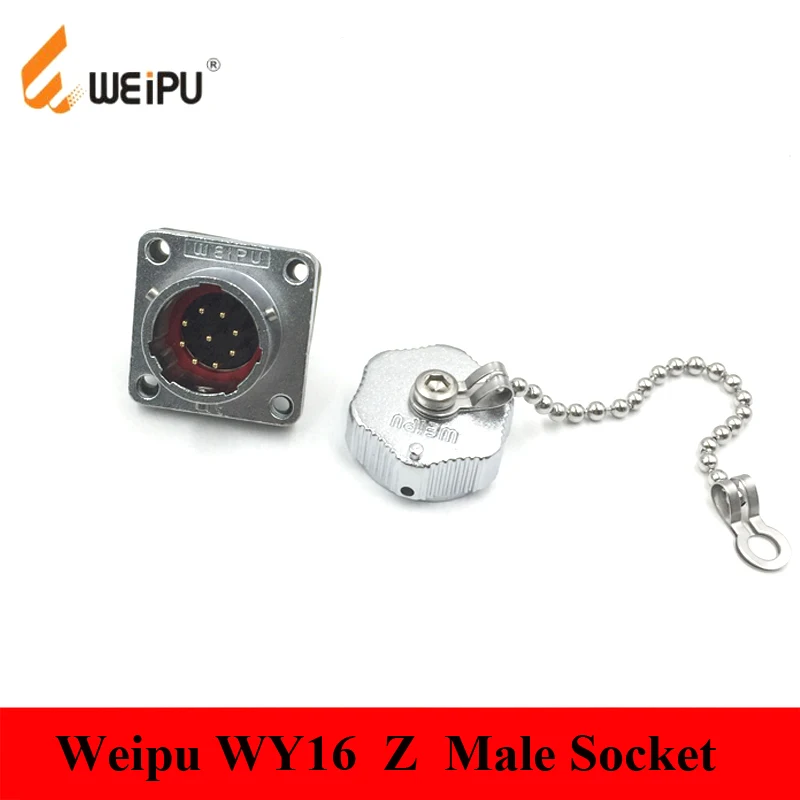 Оригинальные Weipu WY16 разъем MaleZ ZM ZG розетка 2 3 4 5 7 9 10 Pin Круглый задний 2-отверстие