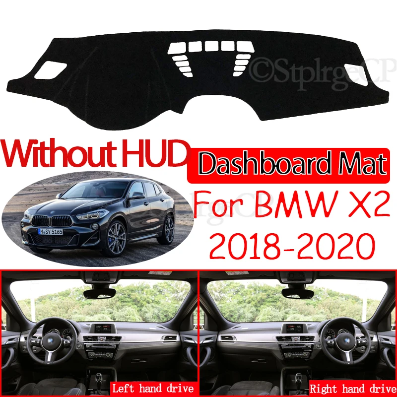 

Противоскользящий коврик для BMW X2 F39 2018 2019 2020, накладка на приборную панель, Солнцезащитный коврик, защитный ковер, анти-УФ аксессуары для при...