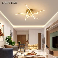 modern led ceiling light for living room bedroom dinning room gold white home lighting ceiling lamp aluminum lighting fixtures