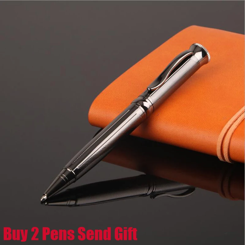 

High Quality Brand Metal Ballpoint Pen Luxury Business Men Writing Birthday Gift Pen Buy 2 Send Gift