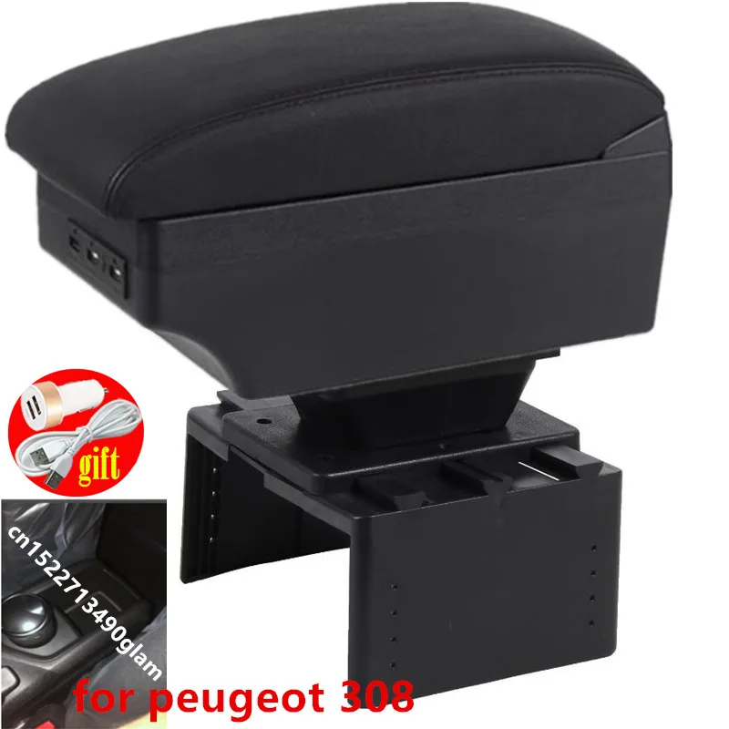 Подлокотник с USB-интерфейсом для peugeot 308 | Автомобили и мотоциклы