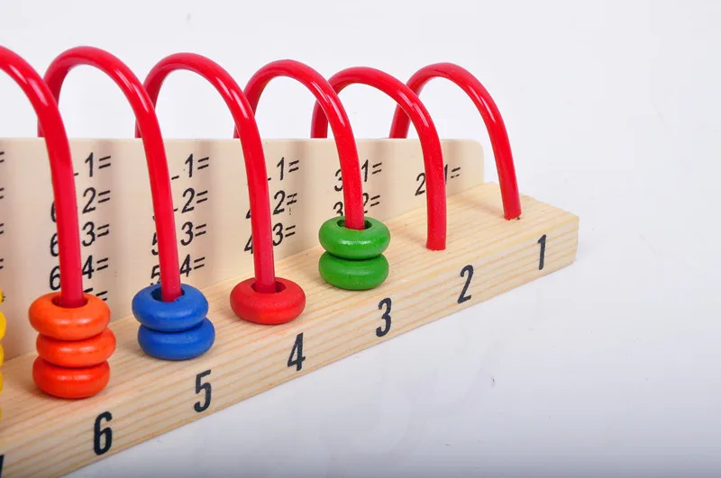 Фигурка деревянная игрушка для малышей образовательная рамка abacus 1 + расчёт