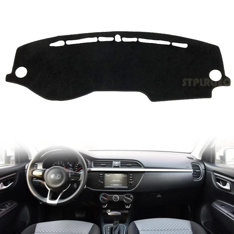 Противоскользящая накладка на приборную панель для KIA RIO 4 K2 2017 2018 2019 коврик от