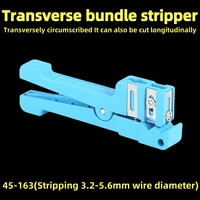 10pcslot 45 163 fiber optic stripper coaxial cable stripper optical cable slitter wire stripper beam tube stripper