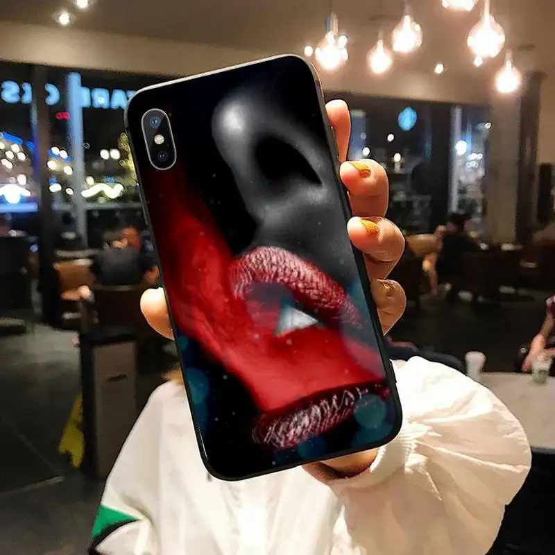 

Makeup red lips girl Lipstick Phone Case for iPhone 11 12 pro XS MAX 8 7 6 6S Plus X 5S SE 2020 XR