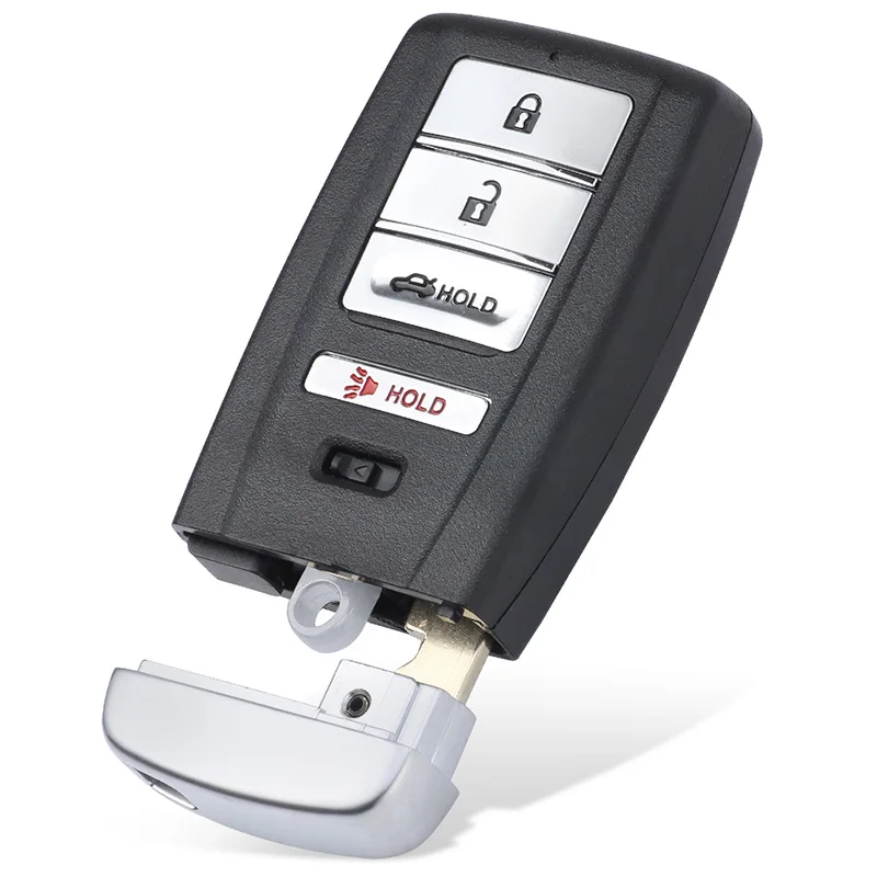 Смарт-ключ KEYECU с 4 кнопками FSK 315 МГц PCF7953X HITAG 3 47 чип-FOB для Acura MDX RDX ILX TLX 2014-2019 FCC: KR5V1X |