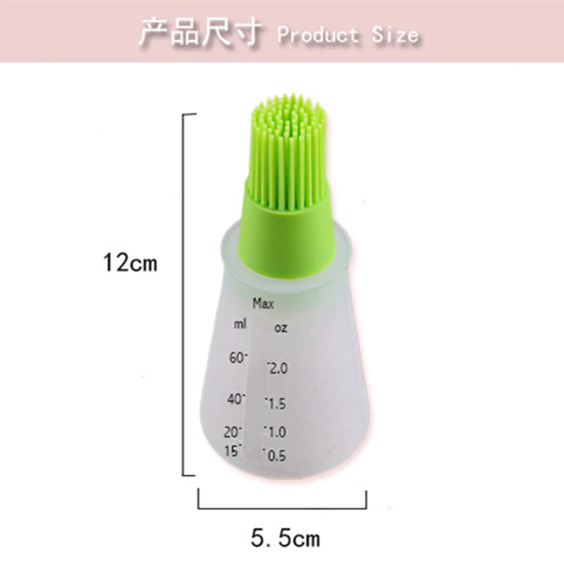 Кухонные инструменты диспенсер для масла из силиконовой резины бутылка с щеткой