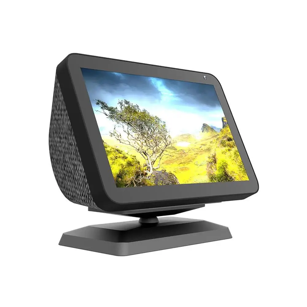 

Крепежный кронштейн для выставки для Amazon Echo Show 8, крепление с противоскользящей основой, волшебный регулируемый вращающийся кронштейн, держ...