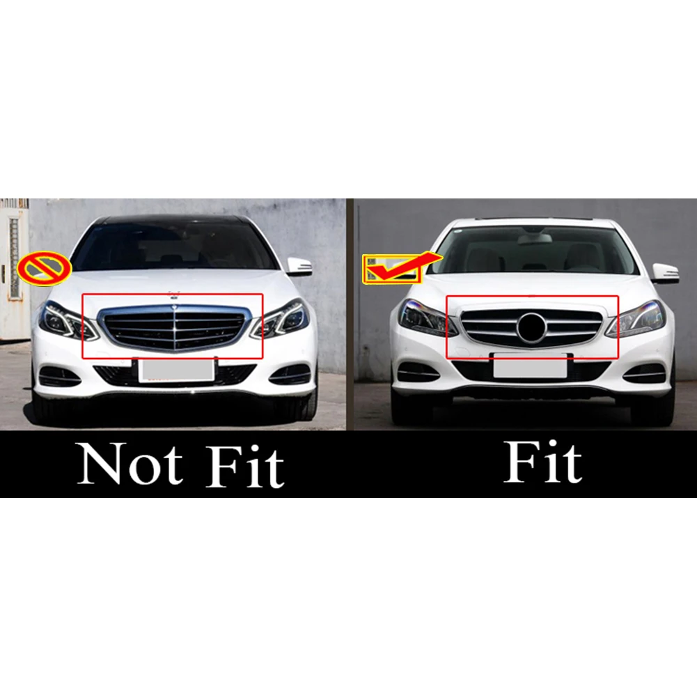 Передний жаберный бампер верхняя решетка радиатора подходит для Mercedes Benz W212 E-Class