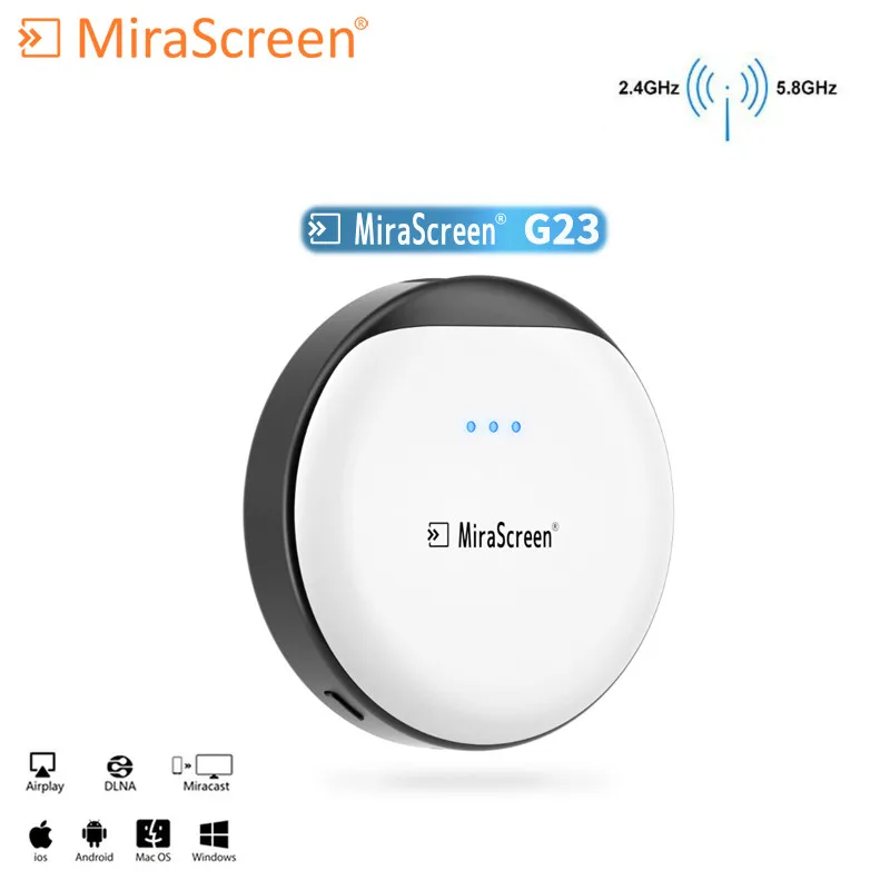 MiraScreen 2 4G WiFi 1080P TV Stick Miracast ios Android Dongle приемник anycast DLNA Airplay для YouTube|SmartTV-стики и