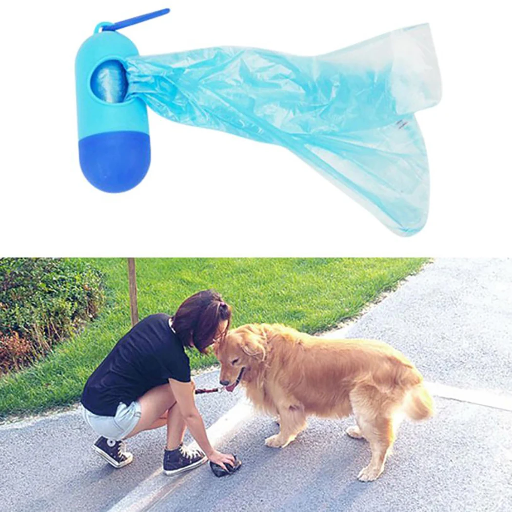 

Mini Pet Dog Garbage Bags Dog Products Dispensador Bolsas Safe Non-toxic Mascotas Waste Poop Bag Perro Pets Clean Accessories