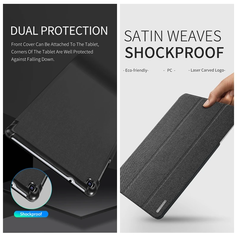 

Suitable for Samsung tab a 8.0 2019 flat protective case P200 / p205 fall proof three fold leather case