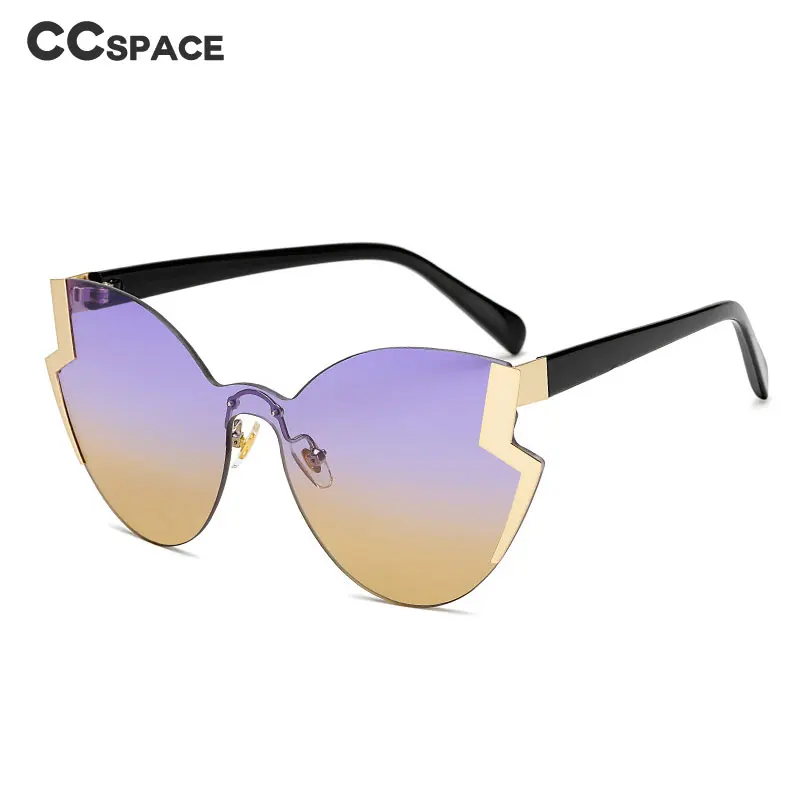 47946 солнцезащитные очки без оправы с бабочками в форме молнии для мужчин и женщин