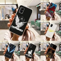 deftones phone case for samsung a10 a12 a50 a51 a52 a21 a31 a32 a71 s10 s20 s21 plus fe ultra