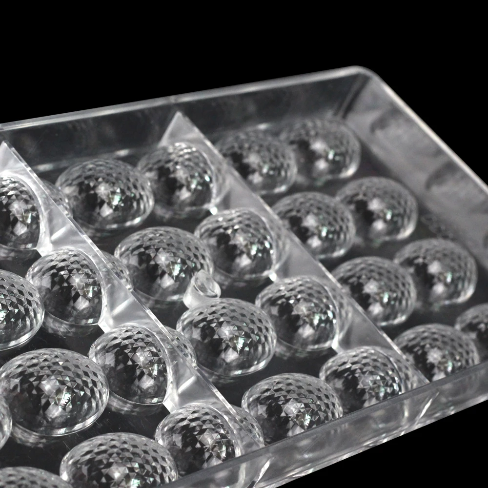 28 отверстий алмазные пасхальные яйца Поликарбонат шоколадная форма для